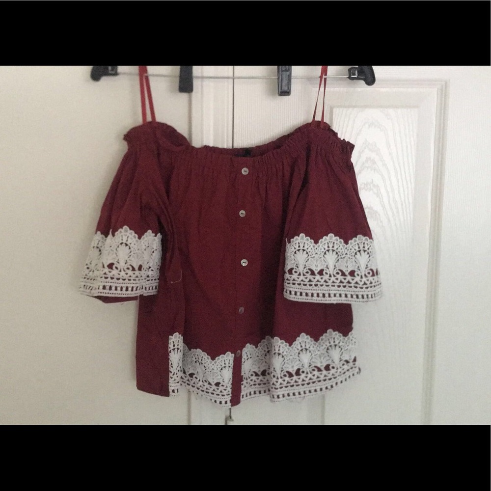 Off the shoulder top